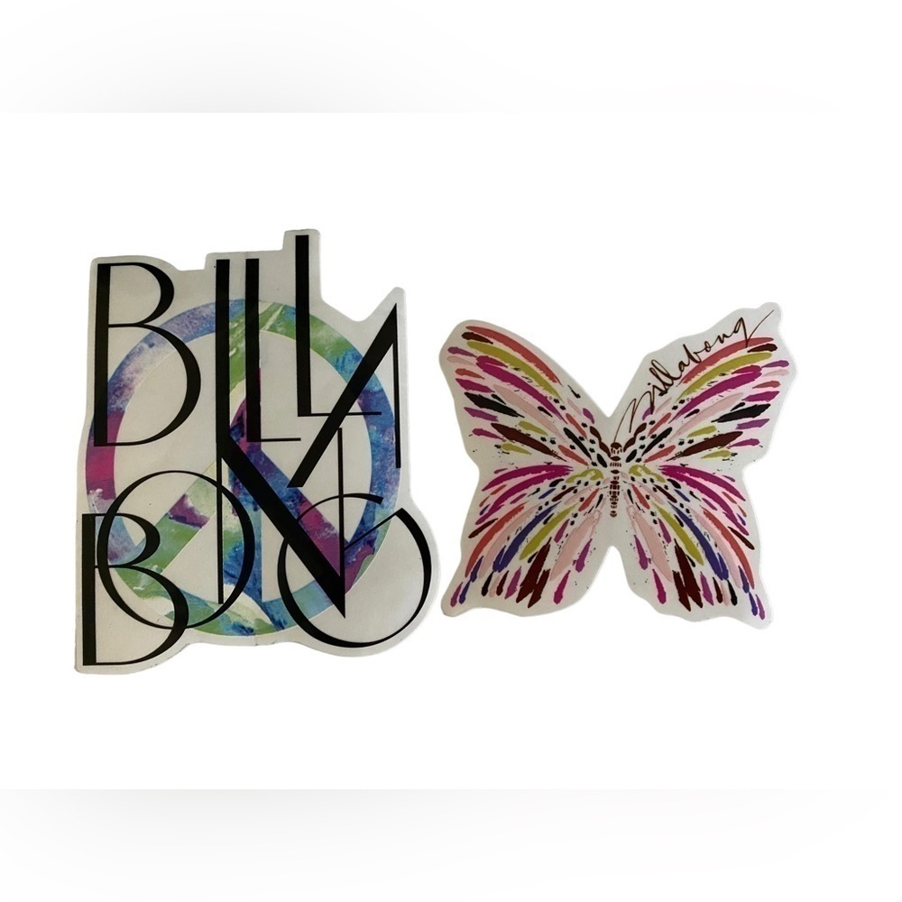 BUNDLE of 2 BILLABONG Surf Stickers